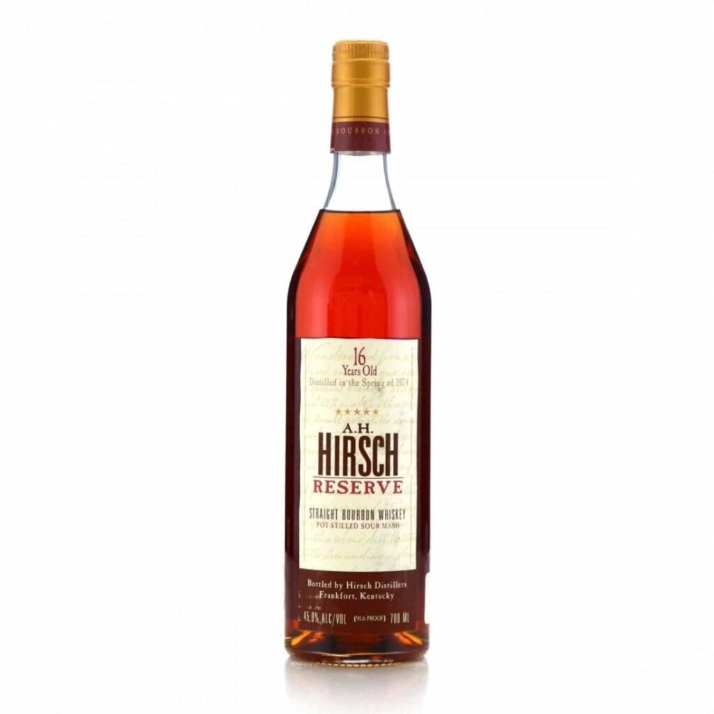 A.H. Hirsch 1974 Reserve 16 Year Old Straight Bourbon Whiskey
