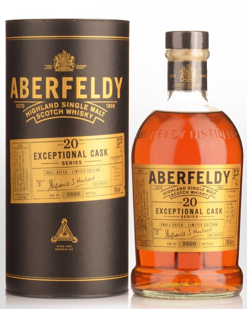 Aberfeldy 20 Year Old Exceptional Cask Series Single Malt Scotch Whisky