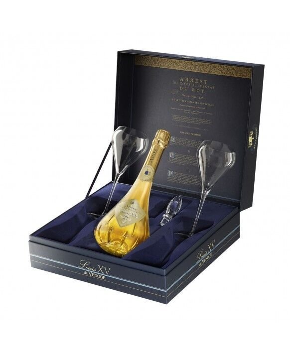 De Venoge Louis XV Gift W 2 Glasses, 1996
