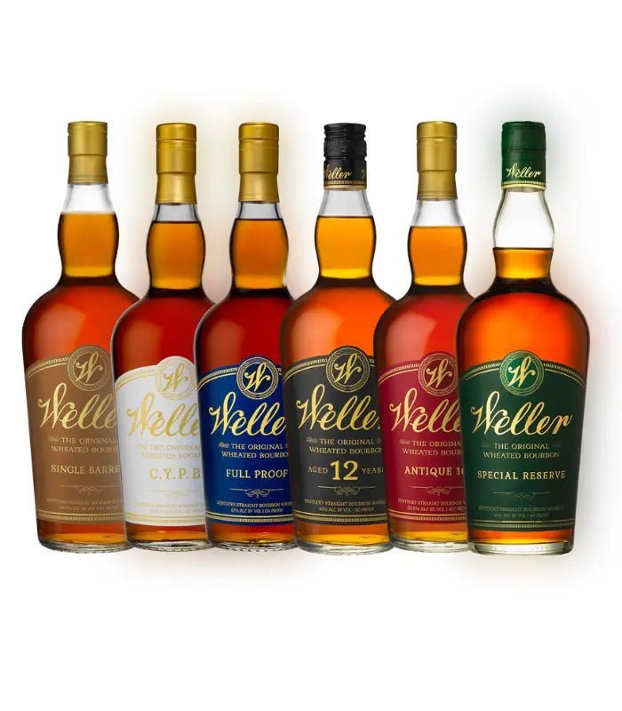 Weller Complete Set of 6 bottles all 750ML