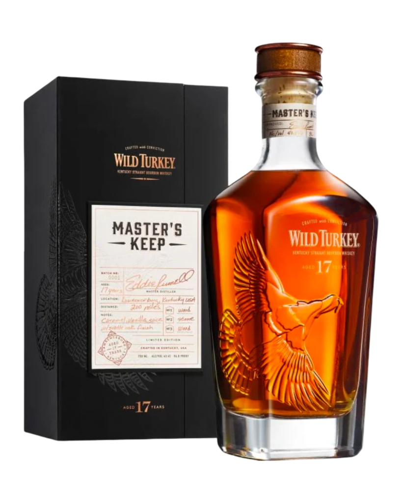Wild Turkey Master’s Keep 17 Year Old Kentucky Straight Bourbon Whiskey